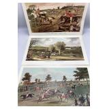 Three Prints: Frolic After a Blank Day, Couring a