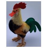 Vintage Steiff Rooster 7-1/2 ins. Tall