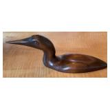 Hand Carved & Signed Loon by M.A. Rack, Parry Soun