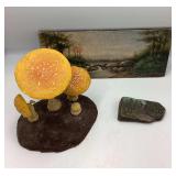 Yellow-Orange Fly Agaric Sculpture, M. Yeager 1910