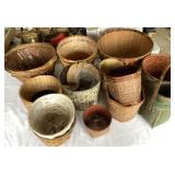 15 Baskets Including Japanese Ikebana