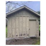 Contents of Shed Including Poultry Feeders, Clays+
