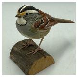 Wooden White-Throated Sparrow by Mark L. Rutledge