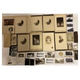 Cabinet Cards & Tin Types, Late 1800s - Early 1900