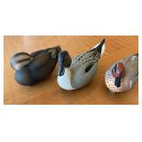 Jett Brunet Ducks Unlimited Miniature Duck Decoys