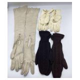 Handmade Women's Clothing, Gloves & Apron Lot