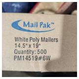 MailPak Polymailers (14.5'x19', 500ct)