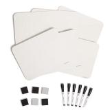 U Brands Dry-Erase Whiteboard, 6-pack (12'x9')