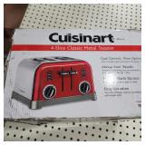 Cuisinart 4-Slice Red Toaster