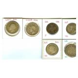 1889-1935 6 Coin Lot Over 2oz of Silver