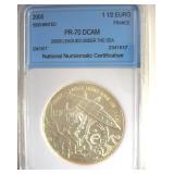 2005 1 1/2 Euro NNC PR70 DCAM France