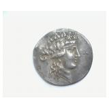 After 148 BC Thasos Lg Silver AU Ancient Rome