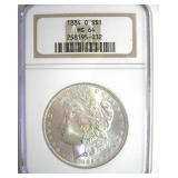 1884-O Morgan NGC MS64