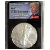 2022(W) Silver Eagle NGC MS70 First Day of Issue