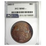 1883-O Morgan PCI MS65+ Incredid86f5a9e-5le Color