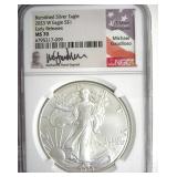 2023-W Silver Eagle NGC MS70 Early Releases