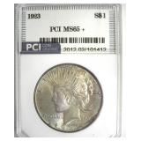 1923 Peace PCI MS65+