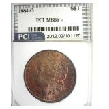 1884-O Morgan PCI MS65+ d86f5a9e-5eautiful Color