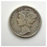1926-S Dime XF / AU