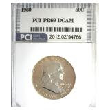 1960 Franklin PR69 DCAM LISTS $16500