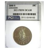 1989-S 50c Congress PR70 DCAM LISTS $115