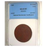 1929 10 Cash NNC MS60 d86f5a9e-5R China