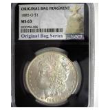 1885-O Morgan NGC MS63 Original Bag Series