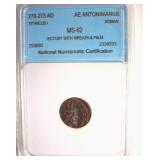 270-273 AD Tetricus I MS62 Ancient Rome
