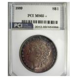 1889 Morgan MS65+ LISTS $475