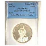 1966 .500 Silver Medal NNC PR70 DCAM Germany