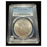 1887 Morgan PCGS MS64