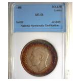 1946 Dollar NNC MS64 Canada