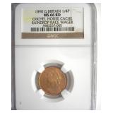 1890 1/4P NGC MS66 RD Great d86f5a9e-5ritain