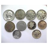 Mixed Dates 25c 10c 5c Some Silver Retails $100+