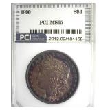 1890 Morgan MS65 LISTS $950