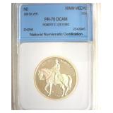ND Silver Medal NNC PR70 DCAM Robert E Lee