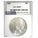1923 Peace MS67+ LISTS $31500