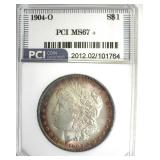 1904-O Morgan MS67+ LISTS $43500