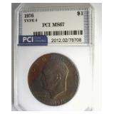 1976 T2 Ike MS67 LISTS $2600