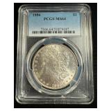 1886 Morgan PCGS MS64