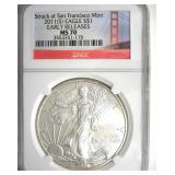 2011(S) Silver Eagle NGC MS70 Early Releases