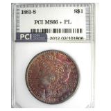 1881-S Morgan MS66+ PL LISTS $1000