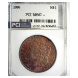 1896 Morgan MS67+ LISTS $6500