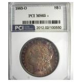 1883-O Morgan PCI MS65+ Fad86f5a9e-5ulous Color
