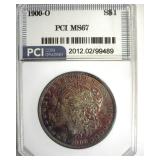 1900-O Morgan MS67 LISTS $3250