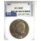 1974 Ike MS67 LISTS $18500
