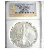 2014(W) Silver Eagle NGC MS70 First Releases