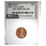 1981-S T2 Cent PR70 DC RD UC LIST $7500 70DC