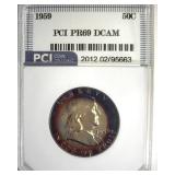 1959 Franklin PR69 DCAM LISTS $50000
