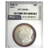 1880-CC Morgan PCI MS66+ DMPL Nice Toning